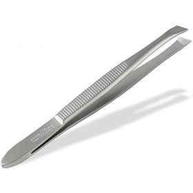 Solinger Pince à épiler en acier inoxydable - Fabriqué en Allemagne - Pour le soin du visage - Pince à épiler - Pour lépilat