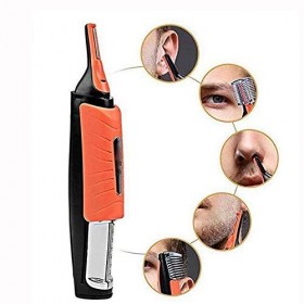 TiSkying Rasoir électrique pour homme, tondeuse à double tête, rasoir électrique multifonction antidérapant avec lumière LED 