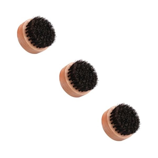 FRCOLOR 2 Pièces Peigne À Barbe À Poils Brosse Sèche-Cheveux Peignes À Moustache Pour Hommes Brosse De Toilettage Barbe Bross