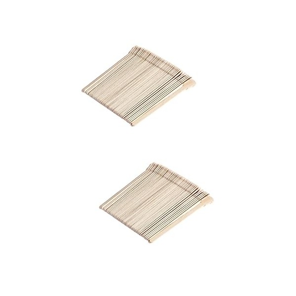 Beavorty 150 Pcs Spatule En Bois Pour LÉpilation À La Cire Applicateur De Cire En Bois Spatules De Cire Kit DÉpilation Pour