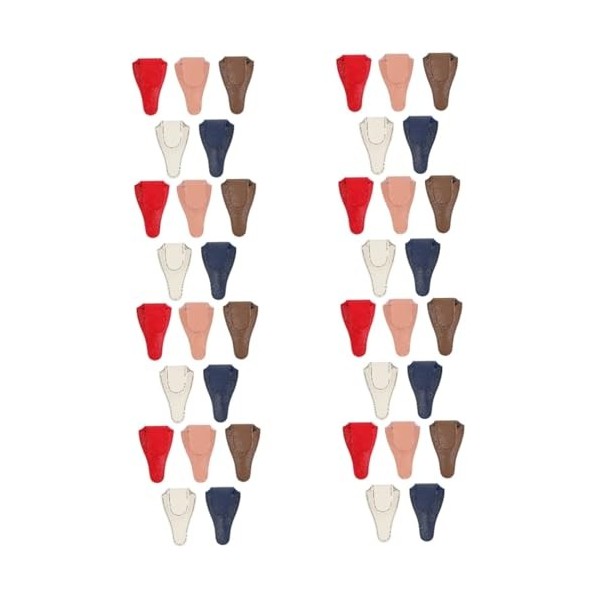 minkissy 5 Pièces De Protection Pour Coupe-Ongles Porte-Ciseaux Manucure Sac À Ciseaux Pédicure Ciseaux À Ongles Pochette Cis