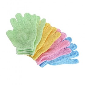 FRCOLOR 6 paires de gants coréens exfoliant gants de boue frotter un bain