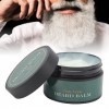 Men Beard Care Vream, Tea Tree Oil Men Beard Cream 100g Empêche la Desquamation Sans Danger pour le Conditionnement pour lad