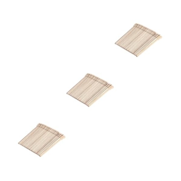 FOMIYES 150 Pièces Fournitures DEsthéticienne Bâtons DÉpilation Des Oreilles Spatule En Bois Pour LÉpilation À La Cire Bât