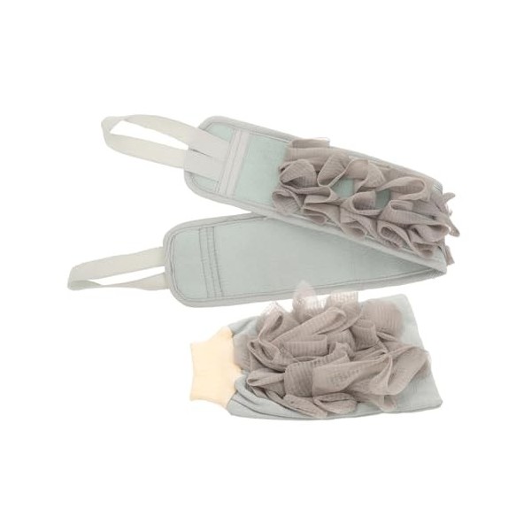 CIMAXIC 2 Pièces Gants Serviettes Serviette De Bain Exfoliant Épurateur Fournitures Exfoliantes Pour Le Bain Gant De Toilette