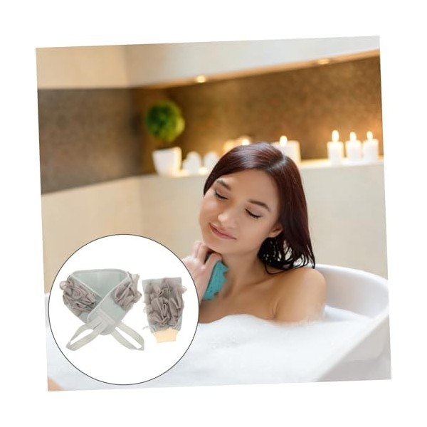 CIMAXIC 2 Pièces Gants Serviettes Serviette De Bain Exfoliant Épurateur Fournitures Exfoliantes Pour Le Bain Gant De Toilette