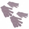 ABOOFAN 4 Paires De Serviettes De Spa Serviettes Pour Le Corps Gants Hydratants Épurateur Pour Le Visage Serviette Blanche Se