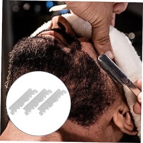 minkissy Lame De Rasoir Capteur De Rasage Pour Hommes Rasoirs À Barbe Pour Hommes Rasoirs Droits Pour Hommes 100 Pièces Outil