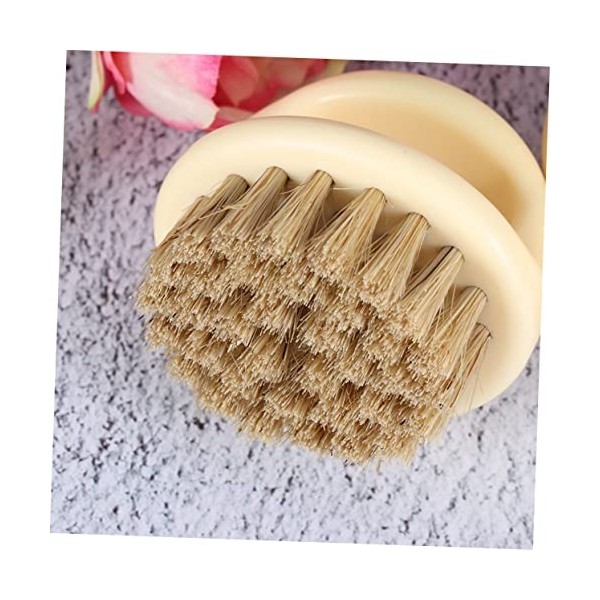 COOPHYA 2 Pièces Brosse Portable Traitements Capillaires Brosse À Poils Entretien De La Barbe Peignes Pour Hommes Brosse Nett