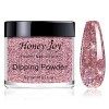 28 g / boîte brillante paillettes hexagonales paillettes dip poudre ongles trempage ongles longue durée, pas besoin de lumièr