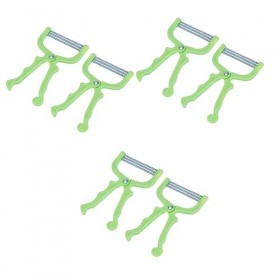 FRCOLOR 3 Ensembles 2 Pièces Épilateur Pour Le Visage Pince À Épiler Tondeuse Pour Le Visage Rasoir Dermaplaning Au Visage En