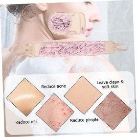 Beaupretty 4 Pcs Serviette De Bain Gants De Récurage Massage Corps Épurateur Sangle De Récurage Douche Épurateur Corps Long É