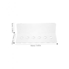 POPETPOP Support De Ciseaux De Coiffure Ciseaux Pour Cheveux Support De Suspension De Vêtements Plateau Transparent De Salle 