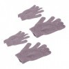 FRCOLOR 4 paires de gants hydratants Gants de spa Gants de nettoyage du visage Gant pour enlever les peaux mortes Gants de do