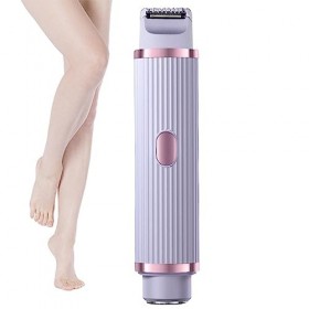 Ceolup Rasoir électrique pour Femme | Rasoir pour épilation Corps Humide et Sec | Tondeuse USB à Double tête, Rasoir à laine