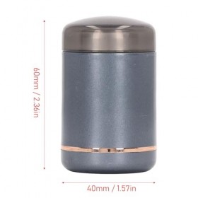 Mini Tondeuse à Barbe de Poche, Chargeur USB, Rasoir électrique à Faible Bruit, 6000 Tr/min, pour la Maison, la Voiture et le