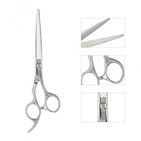 Ciseaux de Coiffure - Ciseaux de coiffure Barber Salon, Ciseaux Professionnels Ultra aiguisés pour Moustache et Barbe, Ciseau