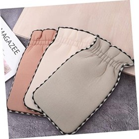 FRCOLOR Lot de 3 serviettes exfoliantes pour le visage - Gant de nettoyage pour le visage - Gommage coréen - Tapis de lavage 