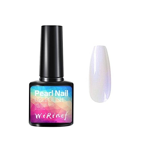 Kodan Salon DIY Festival Manucure Home Nail Gradient Birthday 8ML Warm at Girls for Women Gel Barbies of Series Grey Sky Amov