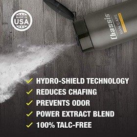 Chassis ICE Poudre de Corps Pour les Hommes - Avec la 4X sensation de Refroidissement Supplémentaire et Parfum Frais