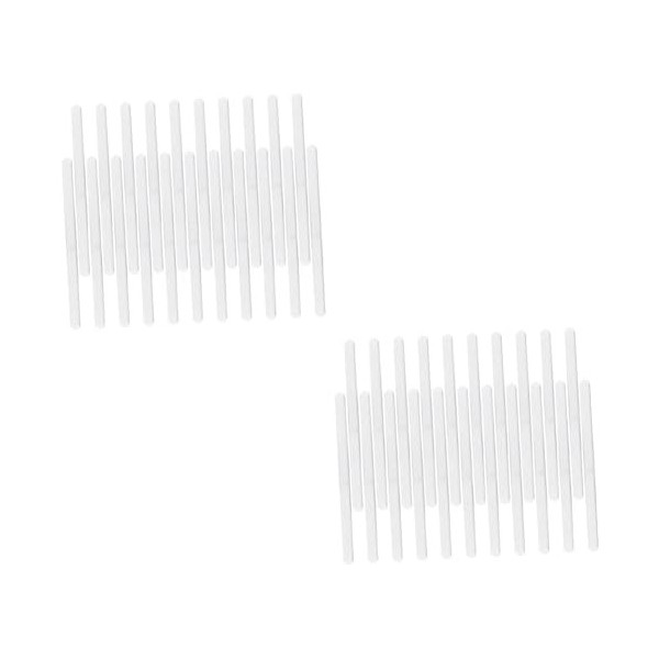 POPETPOP 200 Pièces Pont De Nez En Aluminium Clips De Pont Plat Clip Nasal Ponts En Aluminium Bandes De Fil De Nez Pont Bande