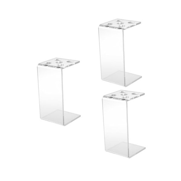 POPETPOP 1 PC Outils De Salon De Coiffure Support De Cisaillement En Acrylique Accessoires De Coiffure Équipement De Spa De S