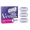 Gillette Venus Deluxe Smooth Swirl Recharges De Lames X3, Pour Femme, À 5 Lames, Bleu, 3 Unité Lot de 1 