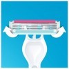 Gillette Simply Venus 3 Plus Rasoirs Jetables Femme Pack de 4