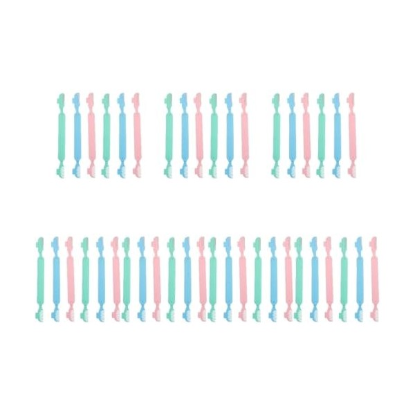 minkissy 6 Pièces Tondeuse À Sourcils À Double Tête Rasoir À Sourcils Rasoir À Sourcils Rasoir Facial Outils De Modelage Des