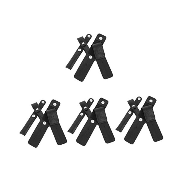 POPETPOP 8 Pièces Pince À Épiler Sac De Rangement Pince À Cils Sac Outils DExtension De Cils Stockage Conteneurs De Cils Out