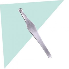 minkissy 1Pc Poils Nasaux Acier Inoxydable Toilettage Ciseaux Pince À Épiler Nez Outil DÉpilation Ciseaux En Acier Inoxydabl