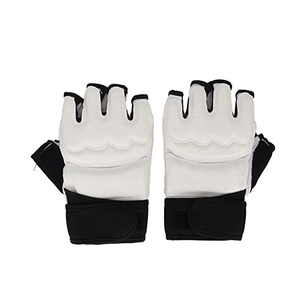 Gants de Taekwondo, Gants de Boxe Souples Portables Ergonomiques et Sûrs pour la Compétition M 