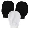POPETPOP 3 Pièces Gants De Bain Gants Exfoliants Pour La Peau Pour Le Corps Mitaines Exfoliantes Gants De Gommage Du Corps Ga