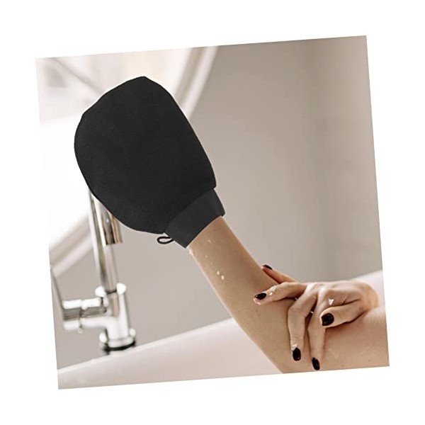 POPETPOP 4 Pièces Gants Exfoliants Gants De Gommage Gants De Massage Gant De Sable Gant De Bain Exfoliant Gant De Douche De B