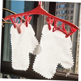 KOMBIUDA 20 Pièces Ensemble De Torchons à Main Torchons De Cuisine Torchon De Cuisine Faire La Vaisselle Torchon à Gaufres Bl