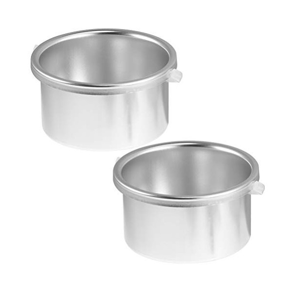 Mipcase Lot de 2 pots de cire de rechange pour chauffe-cire portable