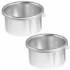 Mipcase Lot de 2 pots de cire de rechange pour chauffe-cire portable