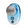 Camidy Mini Electric Shaver for Men Pocket Size Rechargeable Waterproof Shaver Wet and Dry Use for Home Car Travel