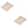 FRCOLOR 150 Pièces Bâtons De Cire En Bois Tiges De Cire Pour Cheveux Nasaux Bâtons DApplication De Cire Spatule De Cire Spat