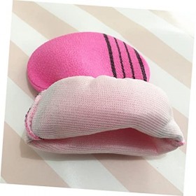 FRCOLOR Lot de 3 gants de nettoyage pour le bain - Gants de spa - Exfoliant en profondeur avec gants de douche - Gants exfoli