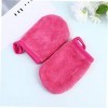 POPETPOP 6 Pièces Débarbouillettes Réutilisables Exfoliantes Pour La Peau Gants Pour Le Visage En Microfibre Gant De Bain Gan