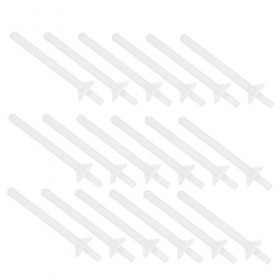 FRCOLOR 80 Pièces Épilation Du Nez Pp Outil De Nettoyage De Cire En Plastique Kit DÉpilation Du Nez Outil De Grattoir Pour L