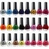 Beauty4Britain Set de 24 Vernis à Ongles 24 Couleurs Différentes Vives Cadeau Parfait 5 ML Set B 