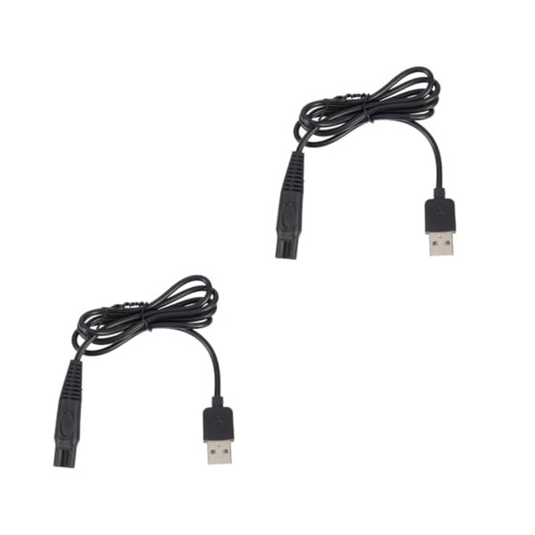 Mobestech 6 Pièces Câble De Charge De Rasoir Accessoires De Charge De Rasoir Électrique Cordon DAlimentation Du Rasoir Fourn