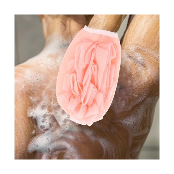 FOMIYES 3 Pièces Gants De Bain Épurateur De Bain Pour Épurateurs Corporels Brosse Exfoliante Mitaine Gants De Douche Exfolian