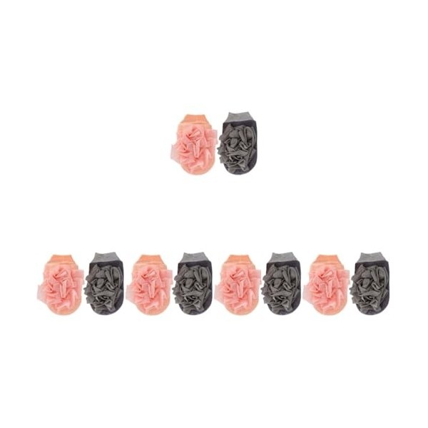 POPETPOP 2 Pièces Gants De Bain Gant Exfoliant Coréen Gant Exfoliant Dissolvant De Peau Morte Pour Le Visage Dissolvant De Pe