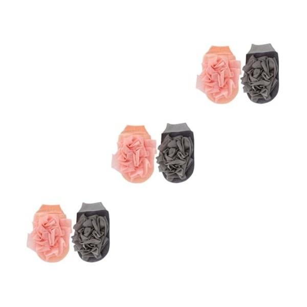 POPETPOP 2 Pièces Gants De Bain Gant Exfoliant Coréen Gant Exfoliant Dissolvant De Peau Morte Pour Le Visage Dissolvant De Pe