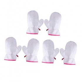 IFANLANDOR 6 Pièces Gants Gant en Microfibre Gant De Toilette en Microfibre Gant De Main en Microfibre Fibre Superfine Ustens