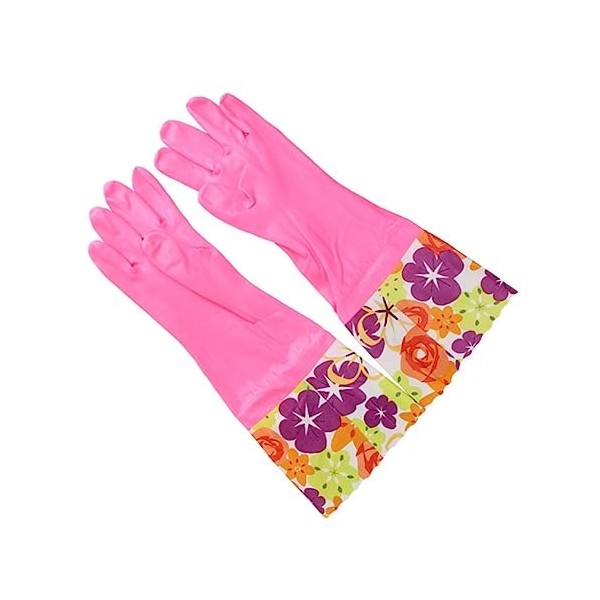 KOMBIUDA 1 Paire Gants De Lavage En Silicone Gants De Nettoyage De Cuisine Gants De Nettoyage De Vaisselle Gants De Vaisselle