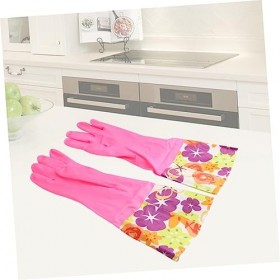 KOMBIUDA 1 Paire Gants De Lavage En Silicone Gants De Nettoyage De Cuisine Gants De Nettoyage De Vaisselle Gants De Vaisselle